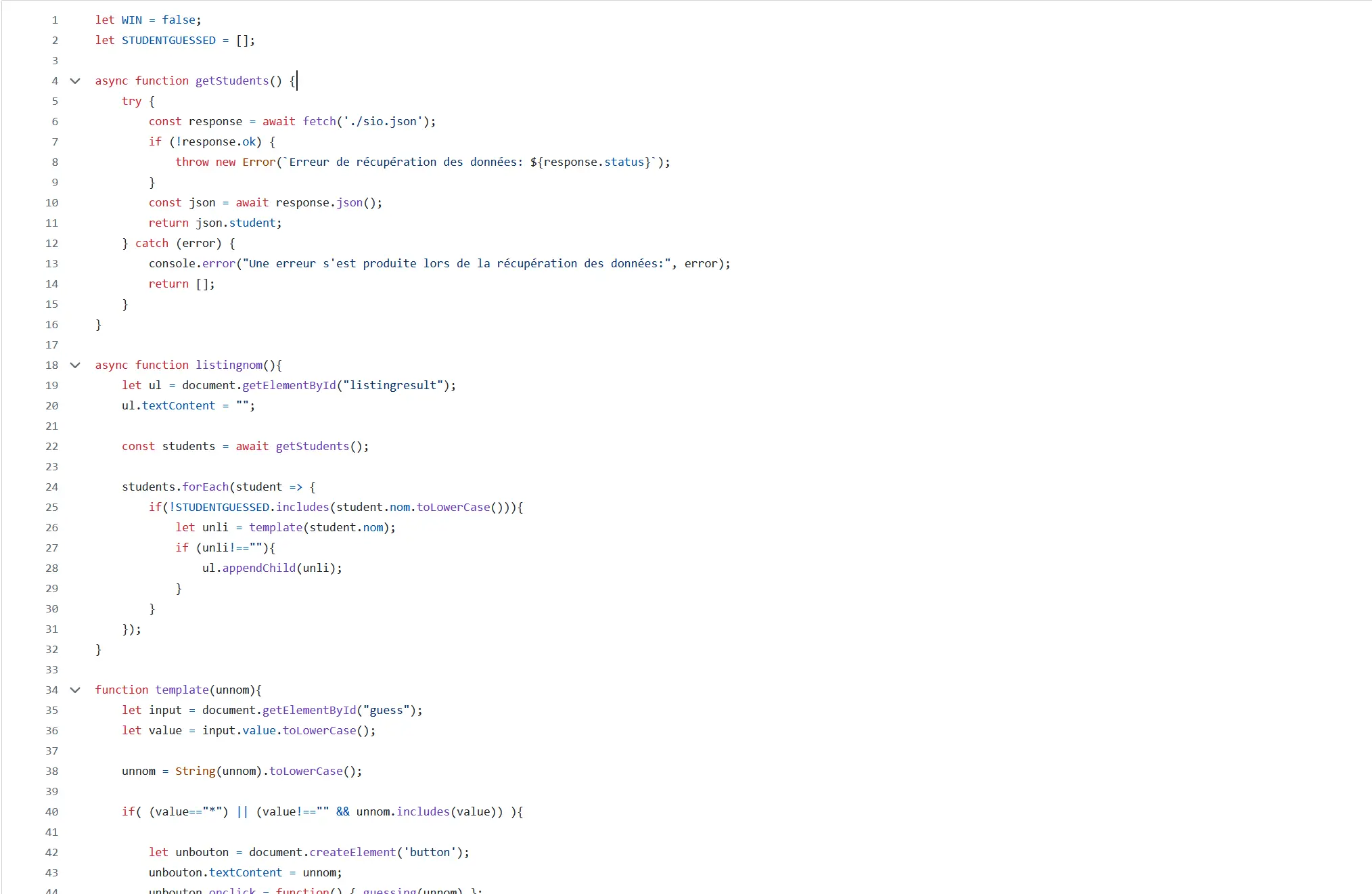 SIODLE JS
